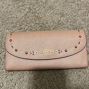Coach shoulder bag and matching wallet